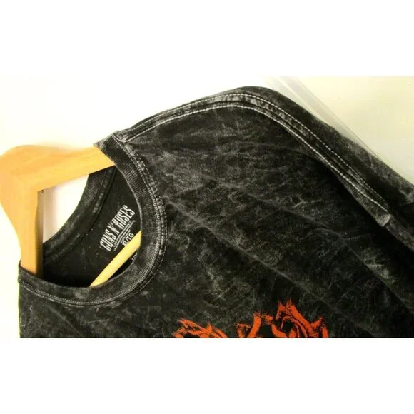 Guns N' Roses Long Sleeve Men X-Large Graphic Gray T-Shirt - 100% Cotton NWOT - Picture 10 of 15
